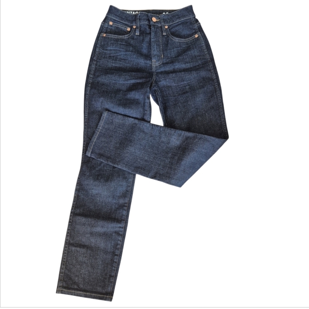 NWOT J Crew Reimagined Vintage Slim Straight Jeans Size 25